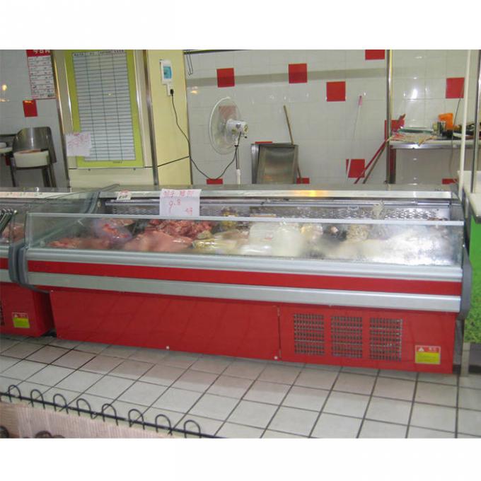 슈퍼마켓 김치 160L 상업적 냉동고 냉장고 1
